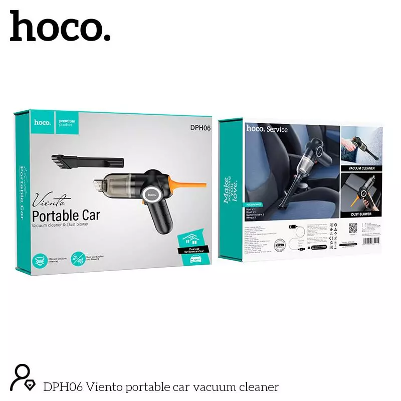 DPH06 Vinto Portable Car Vacuum Claenar DPH06 Vinto Portable Car Vacuum Claenar