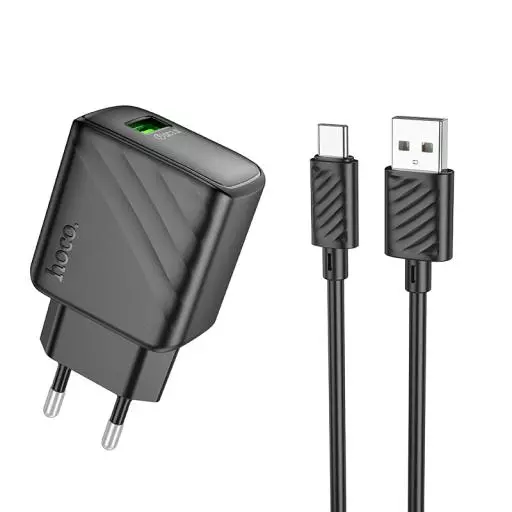 CS21A Rich Single Port QC3.0 Charger Set(Type-C)(EU)