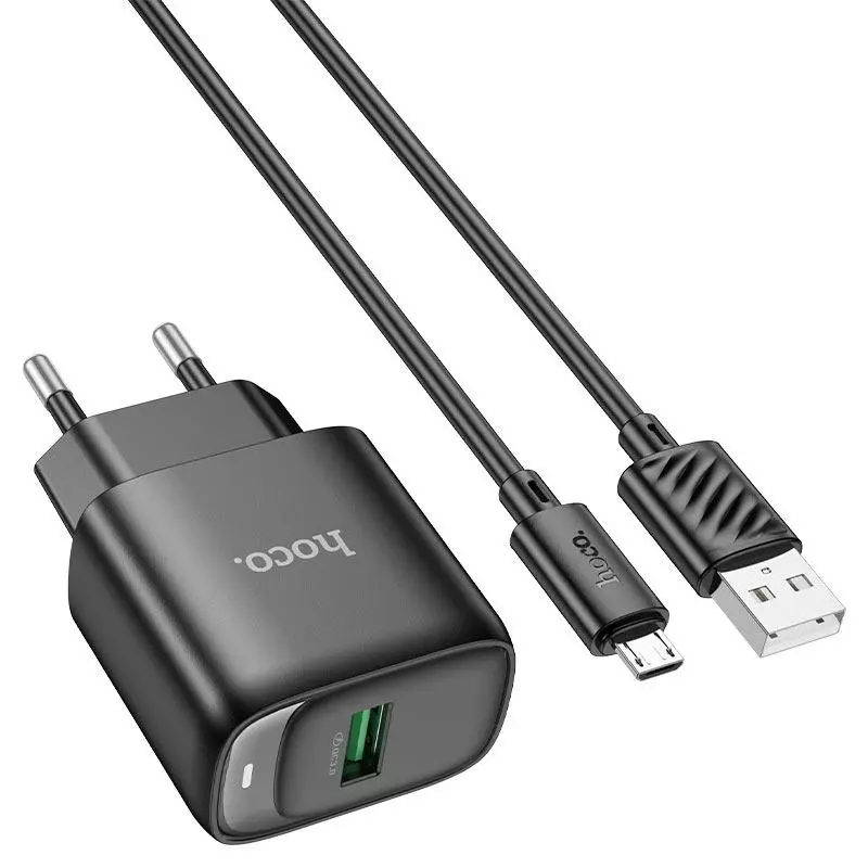 C140A Smart single port QC3.0 charger set(Micro)(EU)
