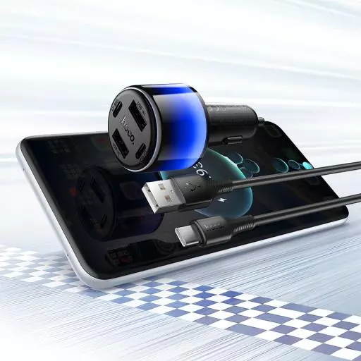 Z69 Vivido 24W(2C2A) Car Charger Set(Type-C)
