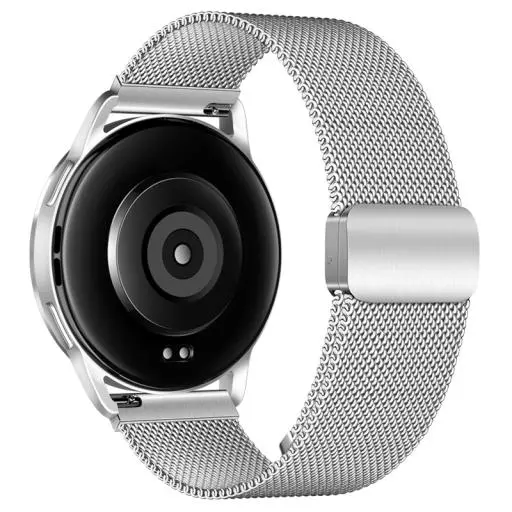 WH07 May Series Two-section Double Magnetic Buckle Milanese Strap(20mm)