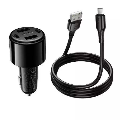 Z69 Vivido 24W(2C2A) Car Charger Set(Micro)