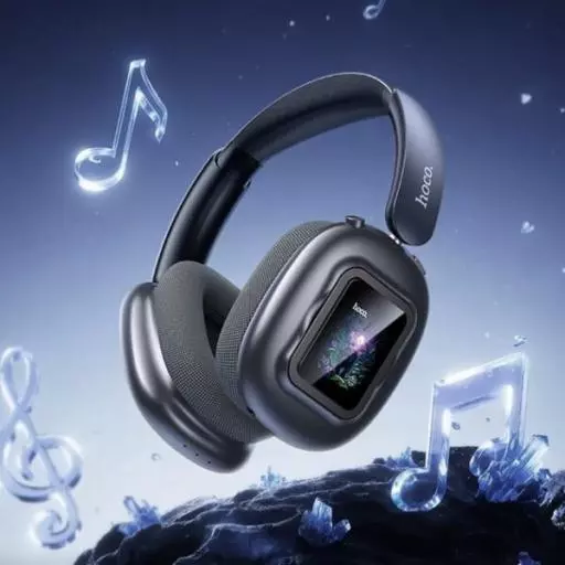 ESD23 ANC Bluetooth Headphones With Display – -25DB Noise Cancellation & 40Hr Battery