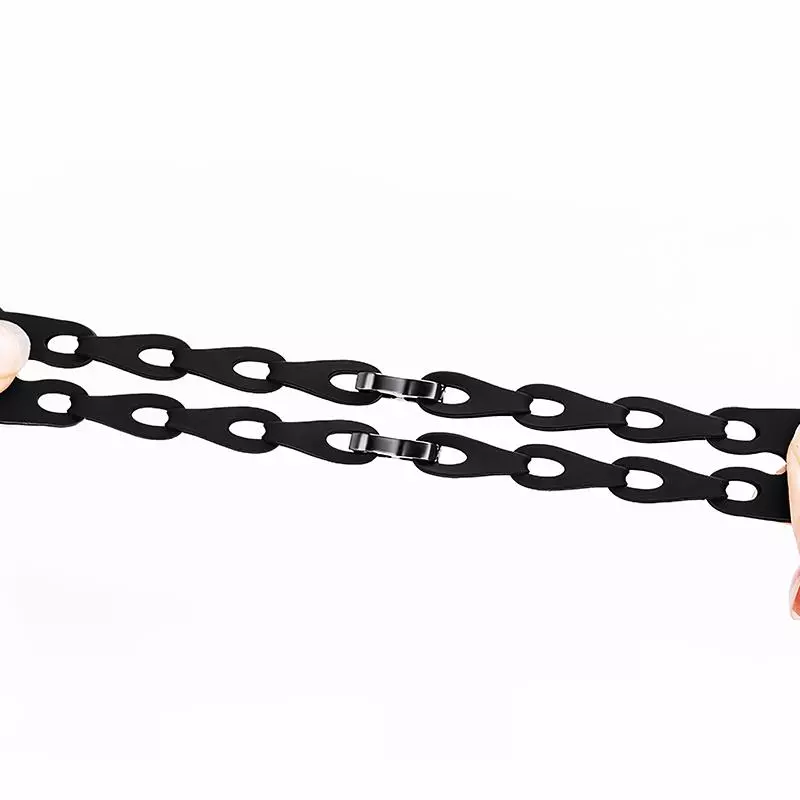 WH12 Flexible Series Fashion Hollow Silicone Strap(20mm)