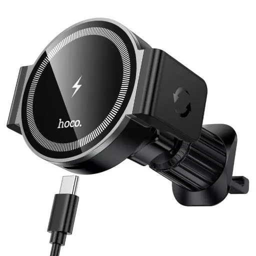 HW35 Power Electric Magnetic Wireless Fast Charging Car Holder(air Outlet)