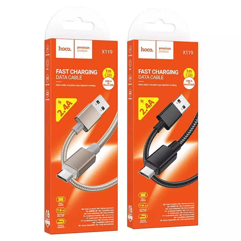 X119 Energy Charging Data Cable Micro(unpackaged)