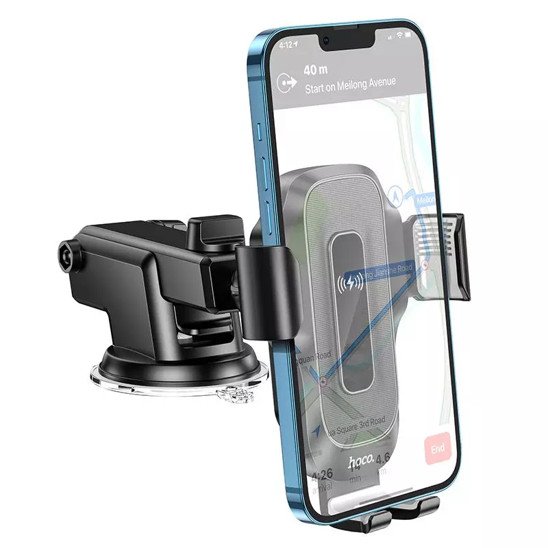 HW3 Wise Automatic Induction Wireless Fast Charging Car Holder(center Console) HW3 Wise Automatic Induction Wireless Fast Charging Car Holder(center Console)