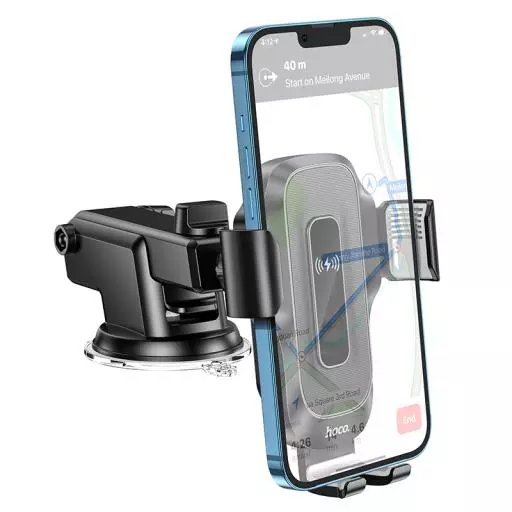 HW3 Wise Automatic Induction Wireless Fast Charging Car Holder(center Console)