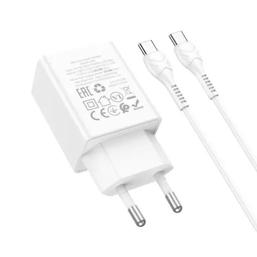 N68 Nuevo single port PD20W charger set(C to C)(EU)