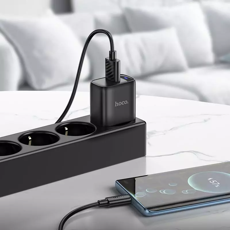 C140A Smart Single Port QC3.0 Charger Set(Type-C)(EU)