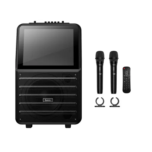 DS70 60W Karaoke Speaker With Dual Wireless Microphones