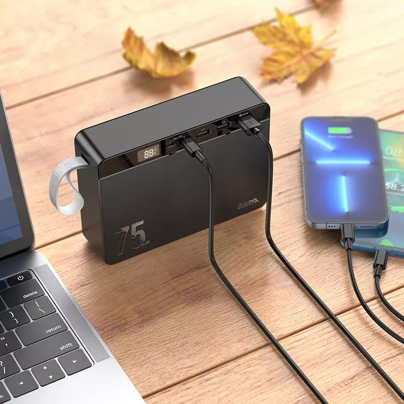 J94 Overlord 22.5W Fully Compatible Power Bank(75000mAh) J94 Overlord 22.5W Fully Compatible Power Bank(75000mAh)