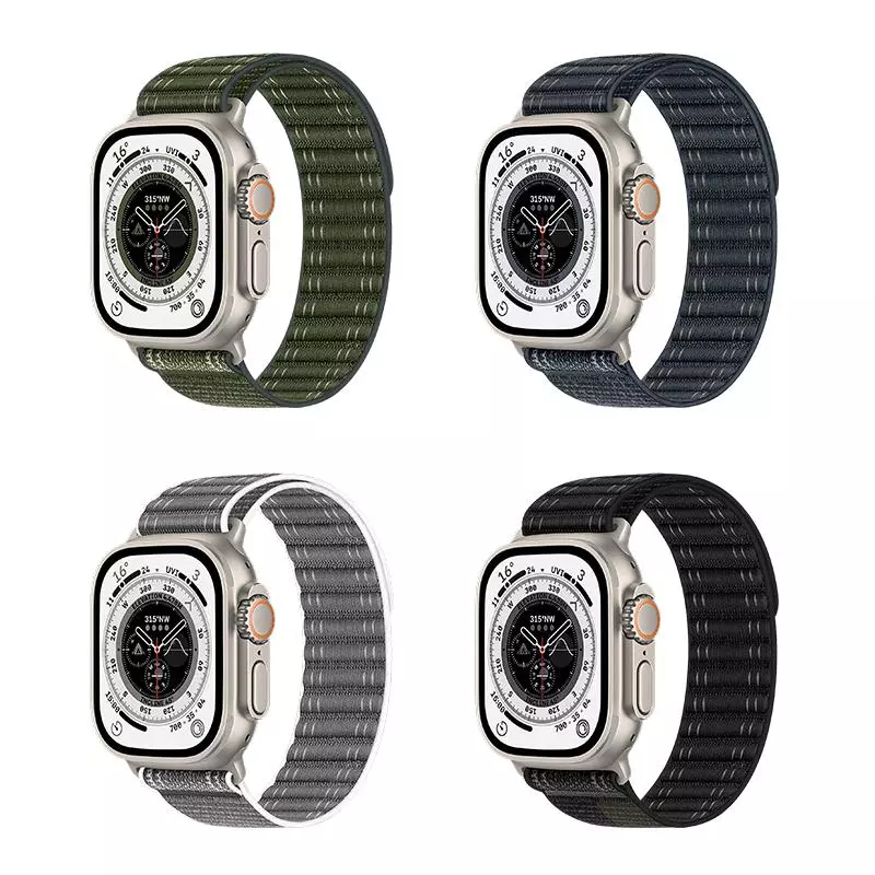 WA42 Fabric Series Loop Wave Pattern Nylon Strap(44/45/46/49mm) WA42 Fabric Series Loop Wave Pattern Nylon Strap(44/45/46/49mm)