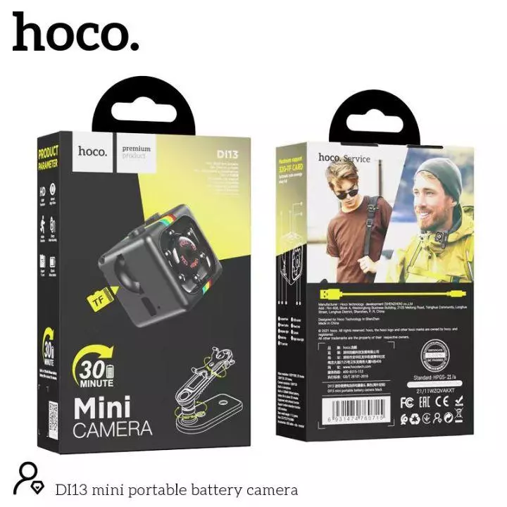 Mini Full HD Portable Action DI13 Camera With Motion Detection