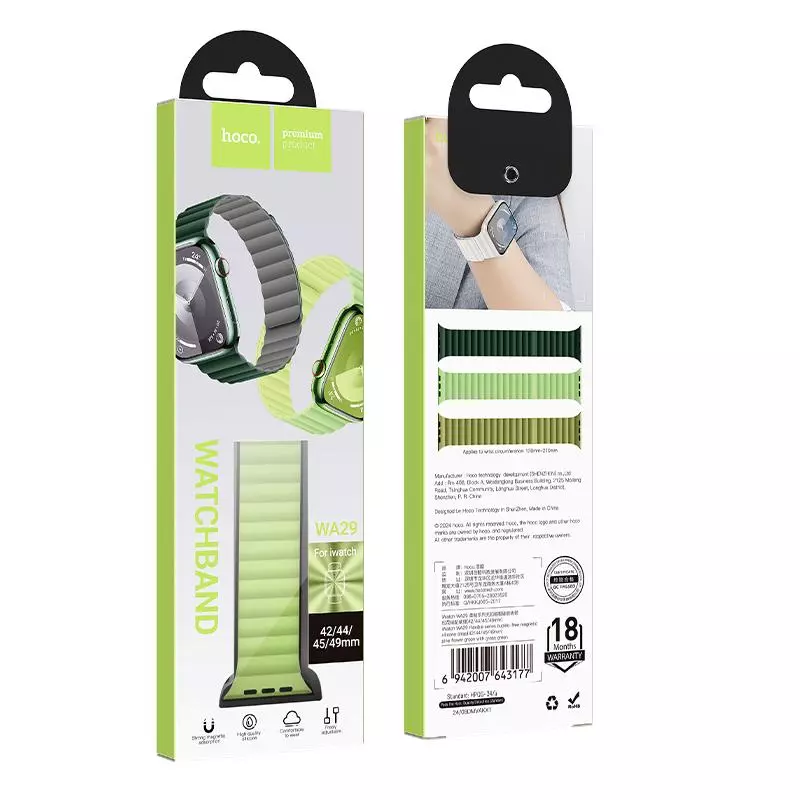WA29 Flexible Series Buckle-free Magnetic Silicone Strap (38/40/41/42Mm) WA29 Flexible Series Buckle-free Magnetic Silicone Strap (38/40/41/42Mm)