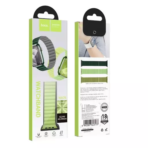 WA29 Flexible Series Buckle-free Magnetic Silicone Strap (38/40/41/42Mm)