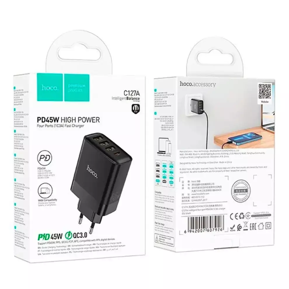 C127A PD45W High Power Adapter