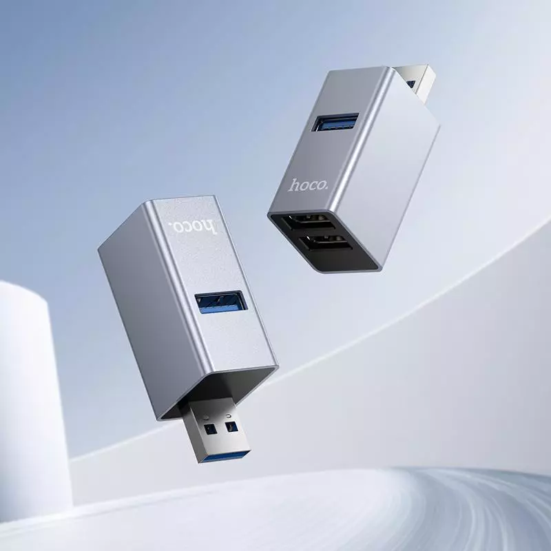 HB54 3-In-1 Converter(USB To USB2.0*2+USB3.0) HB54 3-In-1 Converter(USB To USB2.0*2+USB3.0)