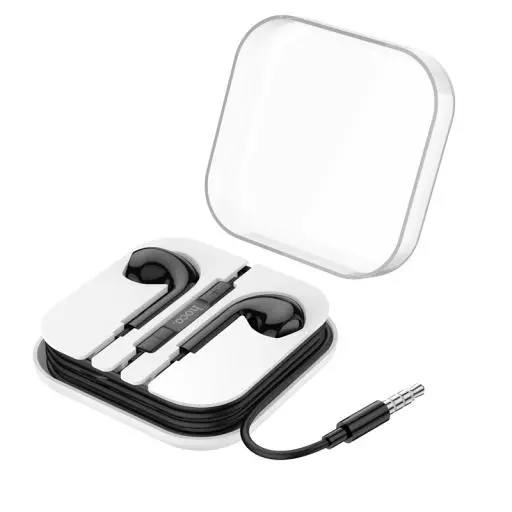 M101 Max Crystal Grace Wire-controlled Earphones With Microphone