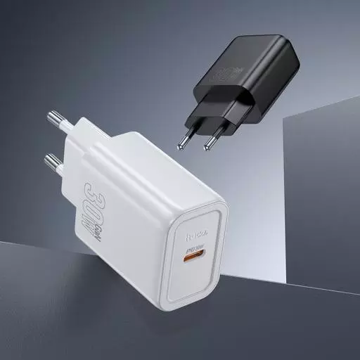 N62 Gentle Single Port PD30W Charger Set(C To IP)(EU)