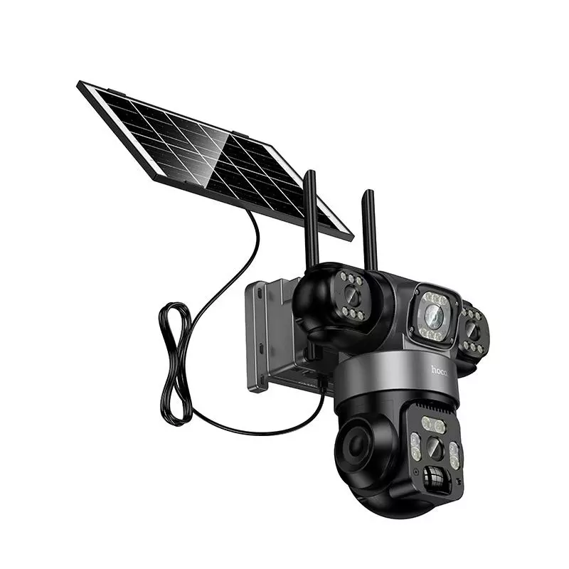 DI95 4G Tri-camera Multi-angle Outdoor Solar HD Camera