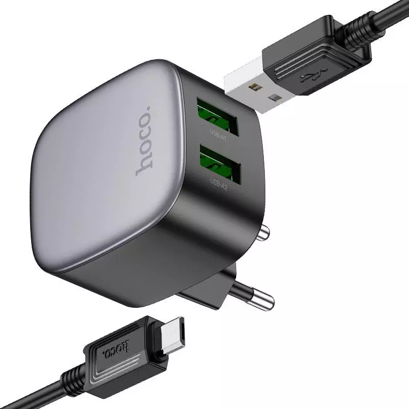 CS34A Rayo, Dual USB-A 18W Port Wall Charger TYPE-C