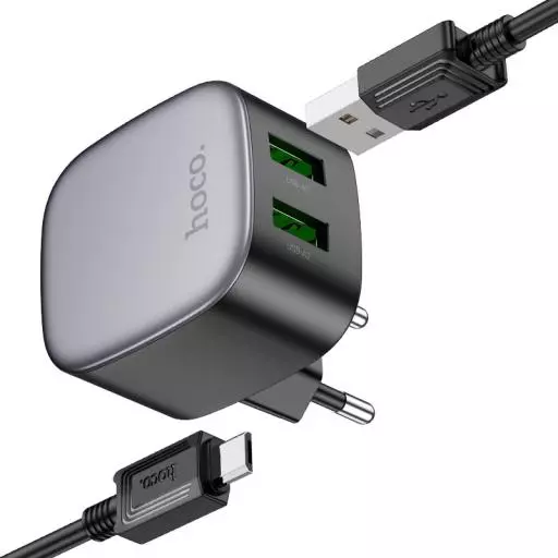 CS34A Rayo, Dual USB-A 18W Port Wall Charger TYPE-C