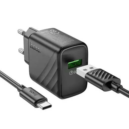 CS21A Rich Single Port QC3.0 Charger Set(Type-C)(EU)