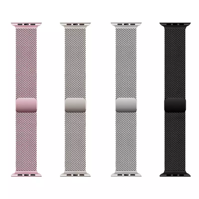 WA26 May Series Two-section Double Magnetic Buckle Milanese Strap (44/45/46/49Mm) WA26 May Series Two-section Double Magnetic Buckle Milanese Strap (44/45/46/49Mm)