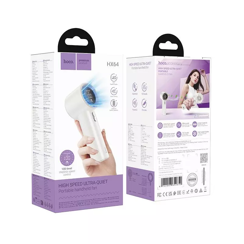 HX64 Hurricane High Speed Handheld Fan