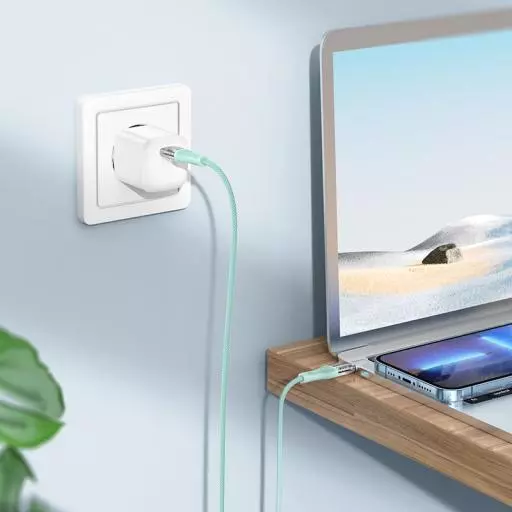 U111 Type-C To Type-C Transparent Discovery Edition 60W Charging Data Cable