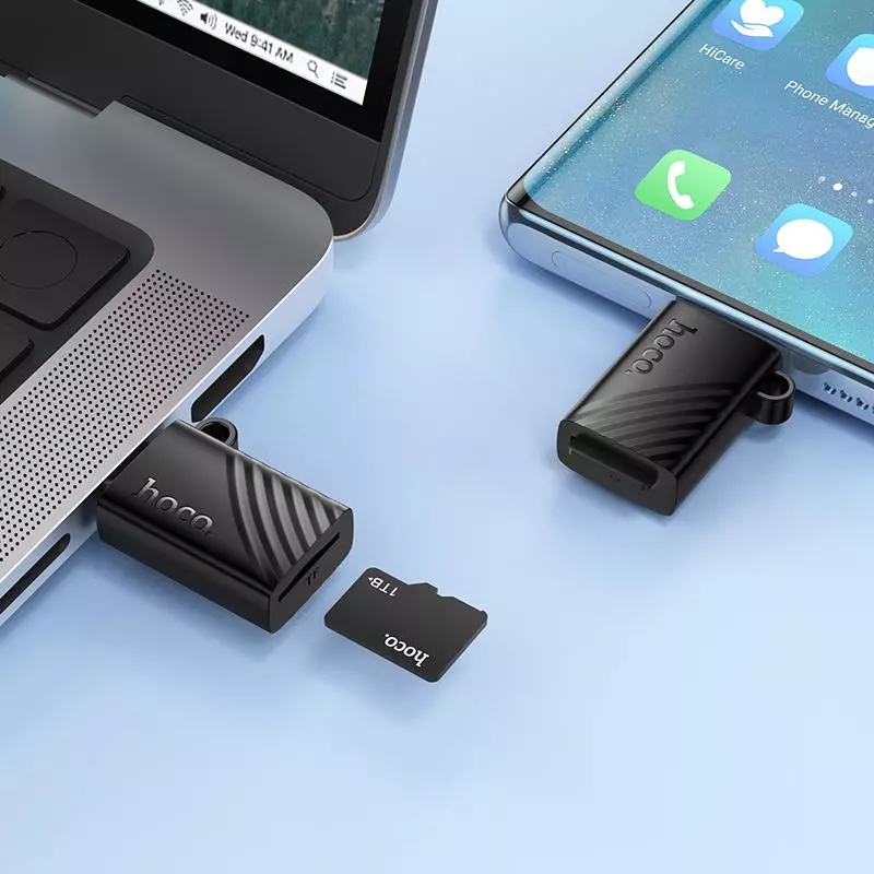 HB53 Type-C Mini TF Card Reader 2.0