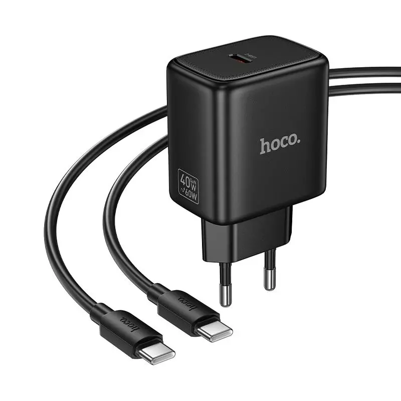 N83 Profit Single Port PD40W Charger Set(C To C)(EU) N83 Profit Single Port PD40W Charger Set(C To C)(EU)