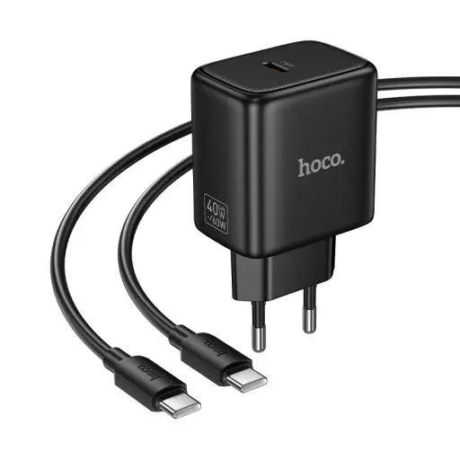 N83 Profit Single Port PD40W Charger Set(C To C)(EU)