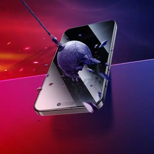 IP16PROMAX(G15)(10PCS) Guardian Shield Series Full-screen Anti-spy Tempered Glass Set For