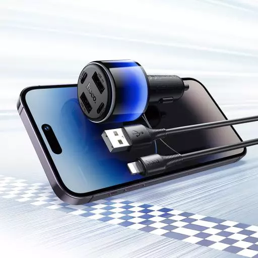 Z69 Vivido 24W(2C2A) Car Charger Set(iP)