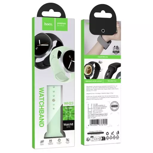 WH23 Flexible Series Classic SAM Silicone Strap