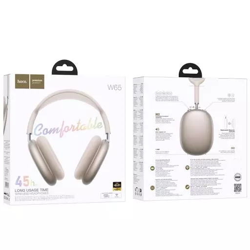 W65 Happy BT Headphones