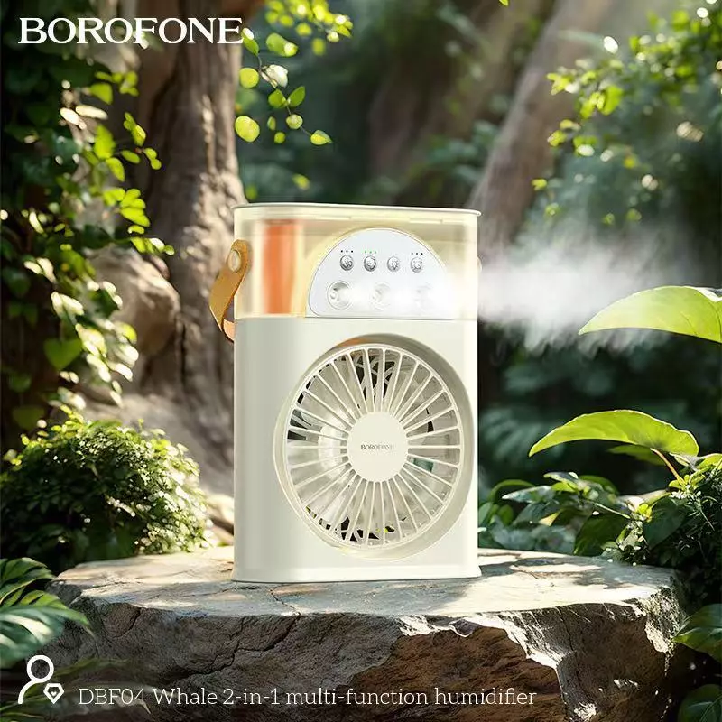 DBF04 Borofone Whale 2-In-1 Multifunction Humidifier