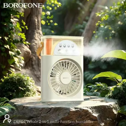 DBF04 Borofone Whale 2-In-1 Multifunction Humidifier