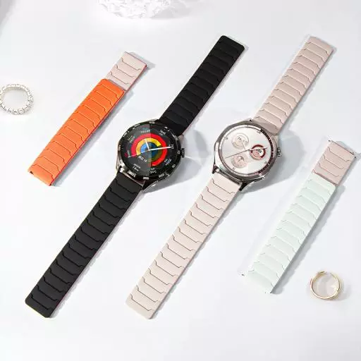 WH21 Flexible Series Magnetic Silicone Strap(20mm)