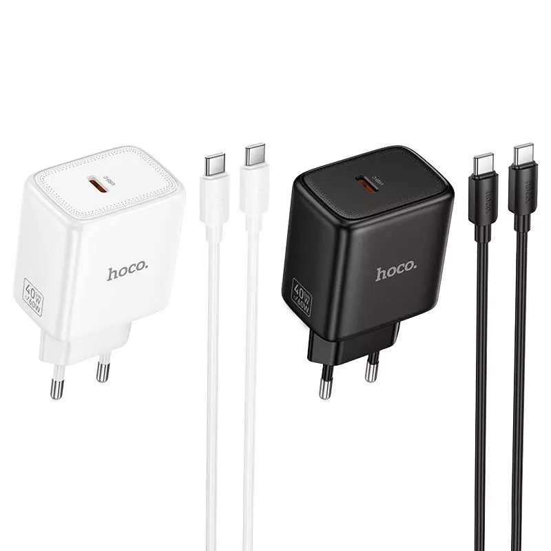 N83 Profit Single Port PD40W Charger Set(C To C)(EU)