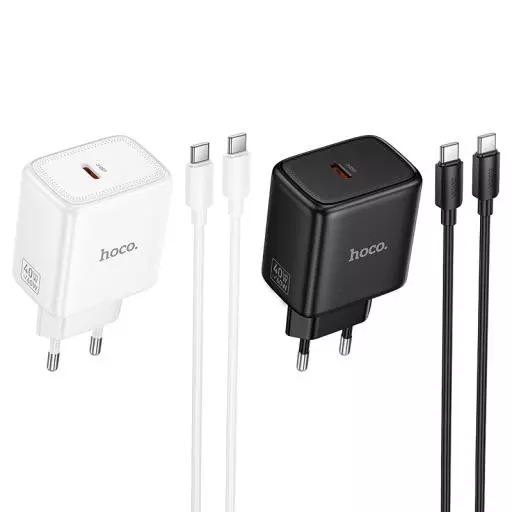 N83 Profit Single Port PD40W Charger Set(C To C)(EU)