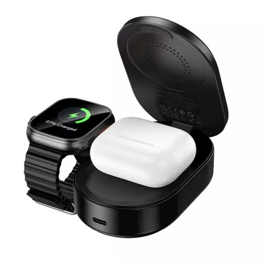 CQ23 Pole Qi2.2 3-In-1 Magnetic Wireless Fast Charger