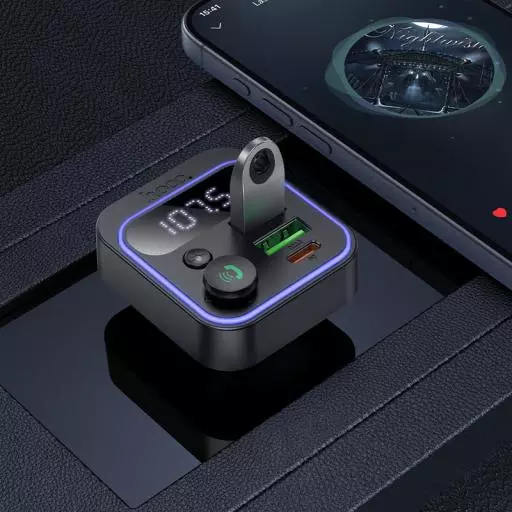E85 Tiger PD20W+QC3.0 Car BT FM Transmitter