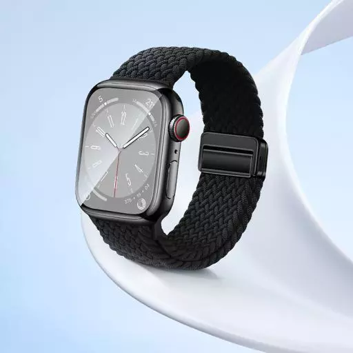 WA43 Jane Eyre Series Loop Magnetic Buckle Nylon Strap(44/45/46/49mm)