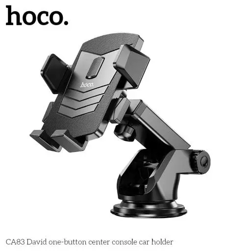 CA83 David one-button center console car holder