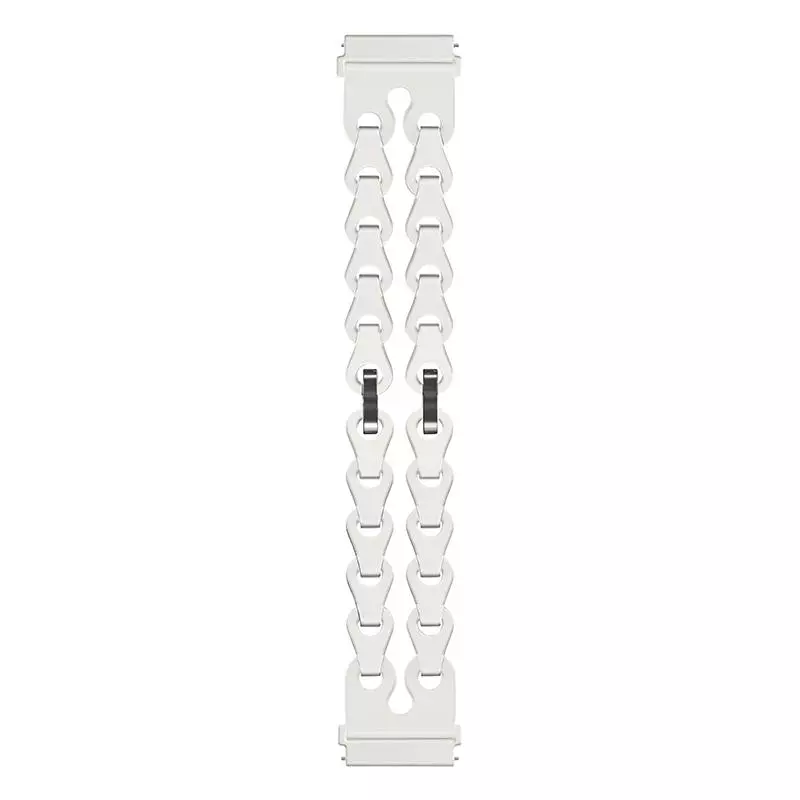 WH12 Flexible Series Fashion Hollow Silicone Strap(20mm) WH12 Flexible Series Fashion Hollow Silicone Strap(20mm)