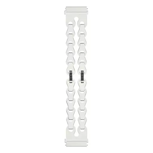 WH12 Flexible Series Fashion Hollow Silicone Strap(20mm)