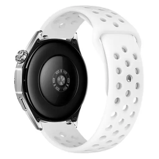WH25 Flexible Series Hole Type Solid Color Silicone Strap(22mm)